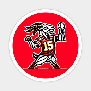 GOAT MAHOMES 15 Magnet